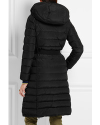 Doudoune longue noire Moncler