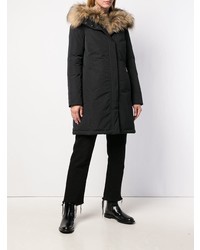 Doudoune longue noire Woolrich