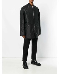 Doudoune longue noire Rick Owens