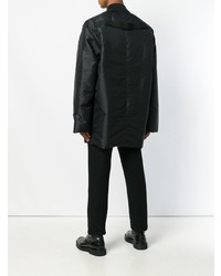 Doudoune longue noire Rick Owens