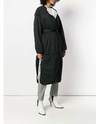 Doudoune longue noire Givenchy