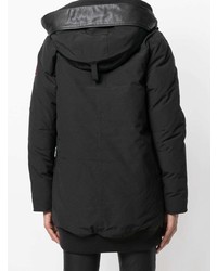 Doudoune longue noire Canada Goose