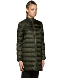 Doudoune longue noire Moncler Gamme Rouge