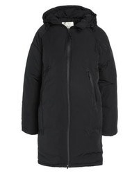 Doudoune longue noire Selected Femme