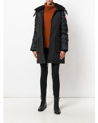 Doudoune longue noire Canada Goose