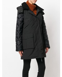 Doudoune longue noire Canada Goose