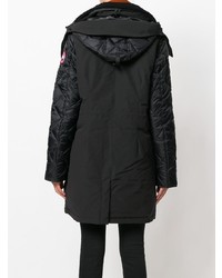 Doudoune longue noire Canada Goose