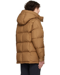 Doudoune marron clair Moncler