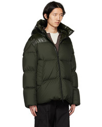 Doudoune marron foncé Moncler