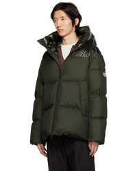 Doudoune marron foncé Moncler