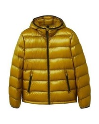 Doudoune moutarde Mango