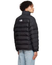 Doudoune noire et blanche The North Face