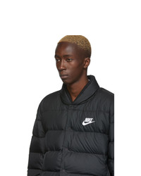 Doudoune noire Nike