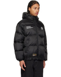 Doudoune noire AAPE BY A BATHING APE