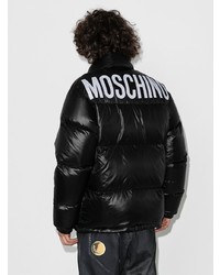 Doudoune noire Moschino