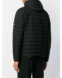 Doudoune noire Stone Island