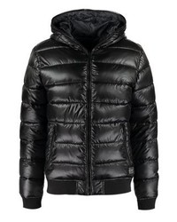 Doudoune noire Solid