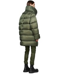 Doudoune olive Rick Owens