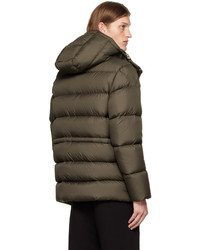 Doudoune olive Moncler