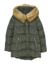 Doudoune olive Mango