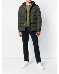 Doudoune olive Moncler