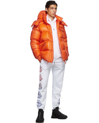 Doudoune orange Moncler