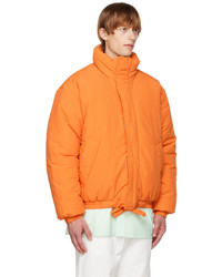 Doudoune orange Acne Studios