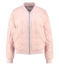 Doudoune rose Cream