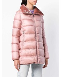 Doudoune rose Moncler