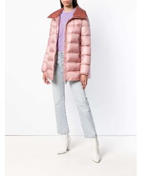 Doudoune rose Moncler