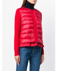 Doudoune rouge Moncler