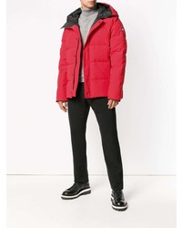 Doudoune rouge Canada Goose