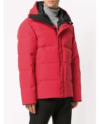 Doudoune rouge Canada Goose