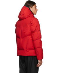 Doudoune rouge MONCLER GRENOBLE