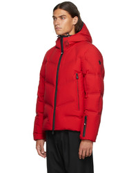 Doudoune rouge MONCLER GRENOBLE