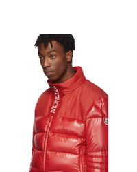 Doudoune rouge Moncler