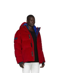 Doudoune rouge MONCLER GRENOBLE