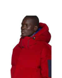 Doudoune rouge MONCLER GRENOBLE