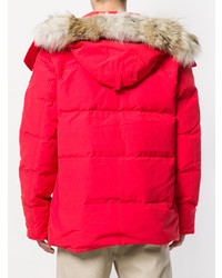 Doudoune rouge Canada Goose