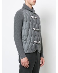 Duffel-cardigan gris Moncler