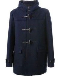 Duffel-coat bleu marine MSGM