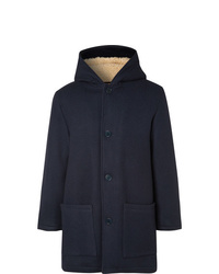 Duffel-coat bleu marine YMC