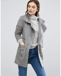Duffel-coat gris