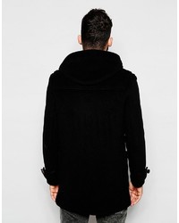 Duffel-coat noir Gloverall