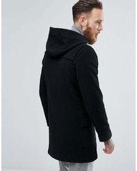 Duffel-coat noir