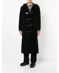 Duffel-coat noir Comme Des Garçons Vintage