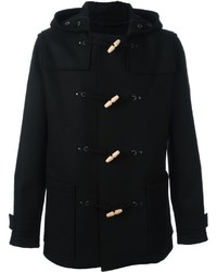 Duffel-coat noir Lanvin