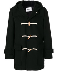 Duffel-coat noir MSGM