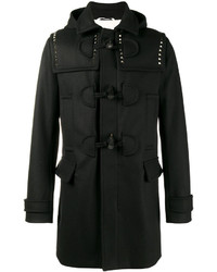 Duffel-coat noir Valentino