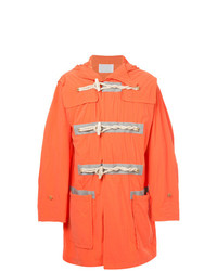 Duffel-coat orange Kolor